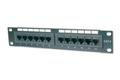 DIGITUS Cat5e. Class D PatchPanel. Shielded 12-port RJ45