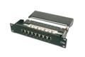 DIGITUS Cat5e. Class D PatchPanel. Shielded 8-port RJ45.