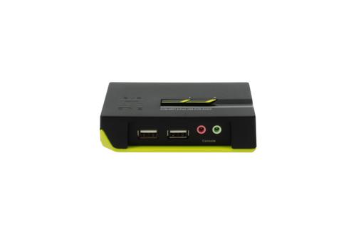 LEVELONE KVM switch USB 2 port m. audio (KVM-0221)