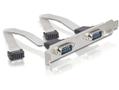 DELOCK IO PCIe  4x seriell RS-232 + 1x parallel (89177)