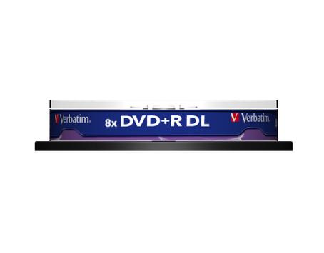 Verbatim DVD+R DL x 10 - 8.5 GB - lagringsmedier (43666)