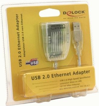 DELOCK USB 2.0 Ethernet Adapter (61147)