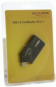 DELOCK Card Reader USB All in (91443)