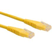 ROLINE CAT6 UTP CU Ethernet Cable Yellow 7m