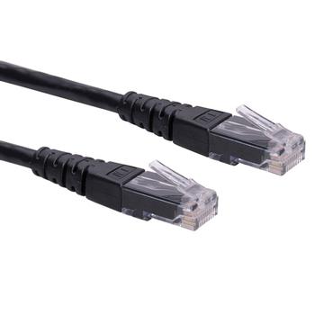 ROLINE CAT6 UTP CU Ethernet Cable Black 7m (21.15.1575)