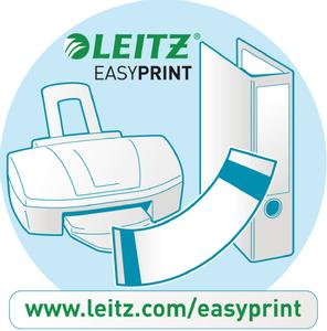 LEITZ Rygetiket Leitz brevordner 180 PC 80mm (16800085)