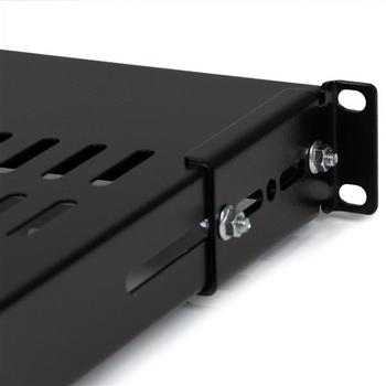 STARTECH 1U Adjustable Mounting Depth Vented Rack Mount Shelf - 80kg	 (ADJSHELF)