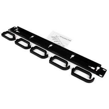 StarTech Server Rack Cable Management - 1U -19" Metal Rackmount Panel - rack-kabelføringssett - 1U - 19" (CABLMANAGER2)