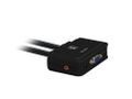 LEVELONE KVM-Switch USB 2ports m. lyd (KVM-0223)
