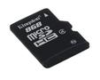 KINGSTON 8GB microSDHC Class 4 Flash Card + SD Adapter (SDC4/8GB)