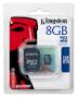 KINGSTON 8GB Micro SD (SDHC) CARD CLASS 4 (SDC4/8GB)