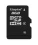 KINGSTON 8GB microSDHC Class 4 Flash Card + SD Adapter (SDC4/8GB)
