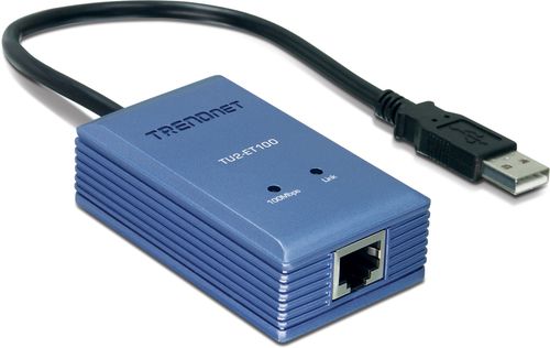 TRENDNET USB 2.0 TO 10/100 MBPS ETHERNET ADAPTER ACCS (TU2-ET100)