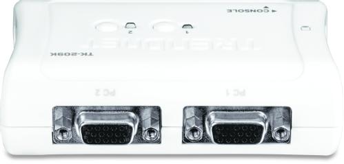 TRENDNET 2-Port USB KVM Switch Kit with Audio (TK-209K)