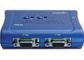 TRENDNET 2-Port USB KVM Switch / Kabler (TK-207K)