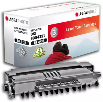 AGFAPHOTO Toner for OKI 09004391 Svart (APTO9004391E)