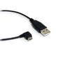 STARTECH 3ft USB to Right Angle Micro USB Cable