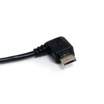 STARTECH 3ft USB to Right Angle Micro USB Cable (UUSBHAUB3RA)