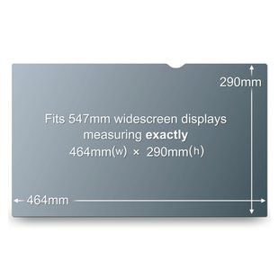 3M Vision Filter LCD/ Laptop 21.6" Widescreen Decreases Viewing Angle Clipmount (PF21.6W)