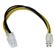 STARTECH 8in ATX12V 4 Pin P4 CPU Power Extension Cable - M/F	
