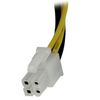 STARTECH 8in ATX12V 4 Pin P4 CPU Power Extension Cable - M/F	 (ATXP4EXT)