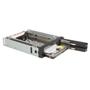 STARTECH StarTech.com 2 Drive 2.5in Trayless Hot Swap SATA Mobile Rack Backplane - Dual Drive SATA Mobile Rack Enclosure for 3.5 HDD (HSB220SAT25B) - Storage bay adapter - black (HSB220SAT25B)