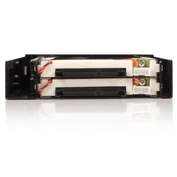STARTECH 2 Drive 2.5in Trayless Hot Swap SATA Mobile Rack Backplane (HSB220SAT25B)