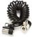 ERGONOMIC SOLUTIONS DUAL LOCK CURLY CABLE W/M4 SCREW AS STD CABL