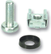 MICROCONNECT Set of Captive Nuts 20 x M6