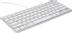 R-GO Tools Compact Keyboard, (BE), white