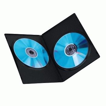 HAMA 1x10 DVD-Doppel-Leerhülle Slim  75% Platzsparnis     51184 (51184)