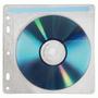 HAMA CD Sleeve PP/Fleece m/huller 80-pak (00048444)