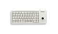 CHERRY XS TRACKBALL KEYBOARD LIGHT GREY USB US LAYOUT         US PERP (G84-5400LUMEU-0)