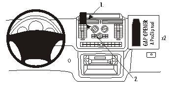 BRODIT ProClip ONLY for models with (853569)