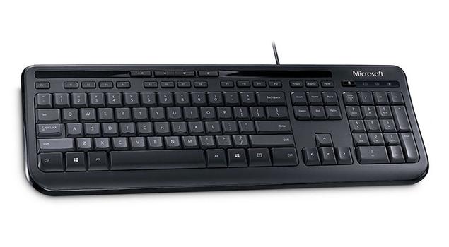 MICROSOFT MS Wired Keyboard 600 USB black (US) (ANB-00021)