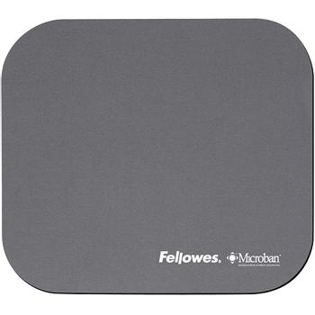 FELLOWES MOUSEPAD WITH MICROBAN SILVER (5934005)