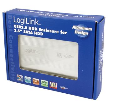 LOGILINK USB 2.0 - 2.5'' S-ATA extern harddisk box (UA0041A)