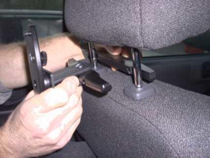 BRODIT Headrest mount with monitor (810810)