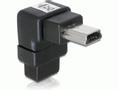 DELOCK Kabel Adapter USB mini-B St.>USB mini-B Bu. (65097)