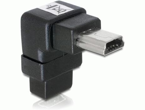 DELOCK Kabel Adapter USB mini-B St.>USB mini-B Bu. (65097)