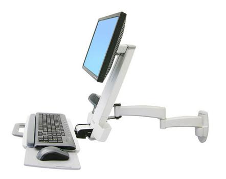 ERGOTRON 200 SERIES COMBO ARM WHT (45-230-216 $DEL)