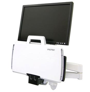 Ergotron 200 Series monteringssett - for LCD-skjerm / tastatur / mus / strekkodeskanner - hvit (45-230-216)