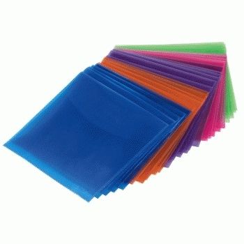 HAMA 1x50 CD/DVD           51067 Protective Sleeves coloured (51067)