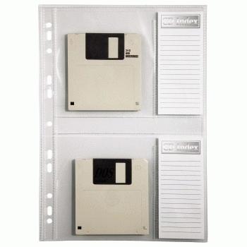 HAMA CD/DVD FÃ¶rvaring fÃ¶r PÃ¤rm A4 (00078352)