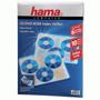 HAMA 1x10 CD-ROM-Index-Hüllen transparent-weiss          49835 (49835)