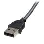 STARTECH 6 FT ULTRA-THIN USB VGA 2-IN-1 KVM CABLE CABL (SVUSBVGA6)