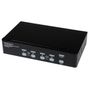 STARTECH 4 Port High Resolution USB DVI Dual Link KVM Switch with Audio	