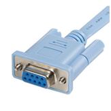 StarTech 6 ft RJ45 to DB9 Cisco Console Management Router Cable - M/F Serial Console Cable (DB9CONCABL6) - seriell kabel - 1.8 m (DB9CONCABL6)