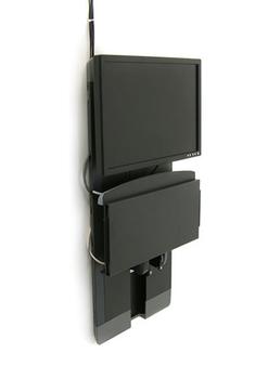 ERGOTRON STYLEVIEW VERT LIFT HTA HIGH TRAFFIC AREA BLK (60-593-195)