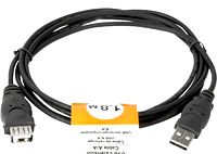 BELKIN USB 2.0  A-A Extension Cable 1,8m Retail Tag (F3U134R1.8M)